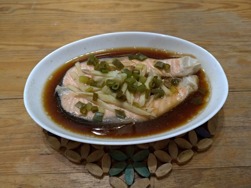 清蒸檸檬魚