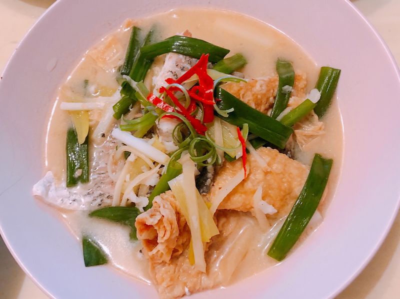 味噌鱸魚煮