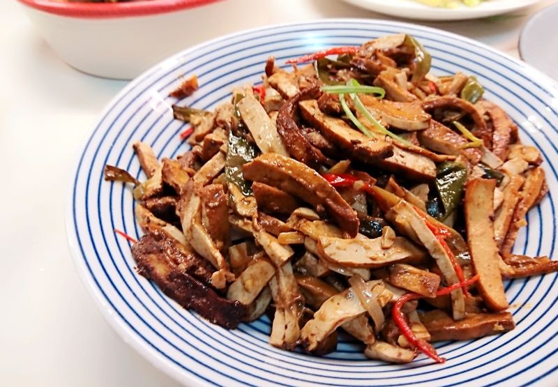 椒麻炒豆乾
