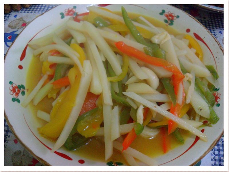 士豆三絲