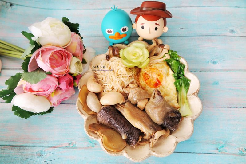 雙菇麻油雞【好菇道親子食光】