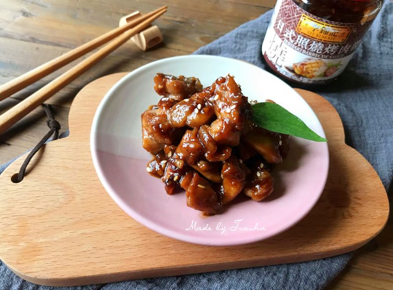 照燒蒜香雞肉
