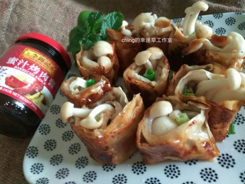蜜汁鮮肉捲
