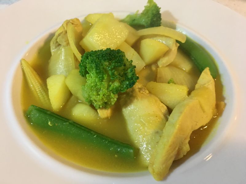蘋果咖哩雞