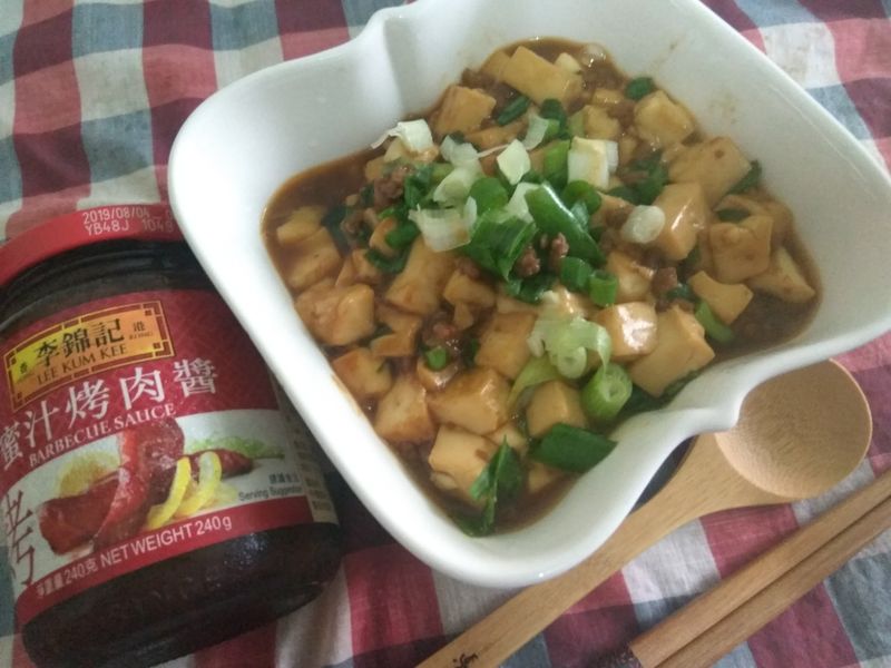 蜜汁豆腐燒