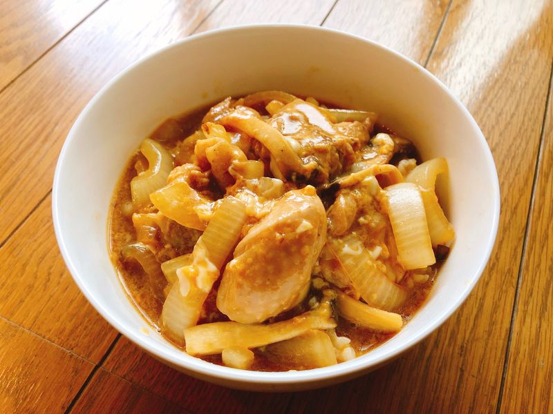 超簡易親子丼