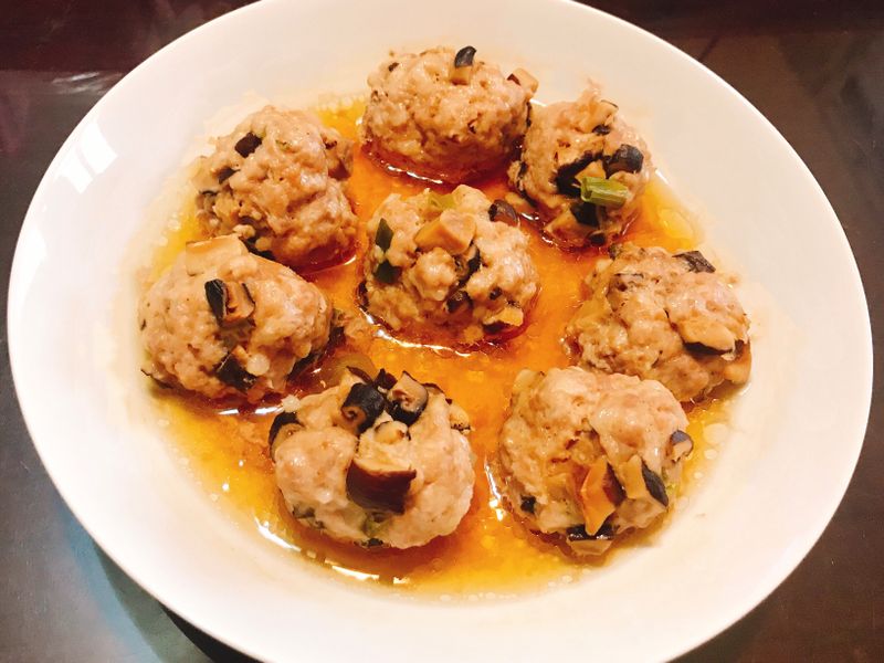 香菇肉丸子🍡(電鍋料理)