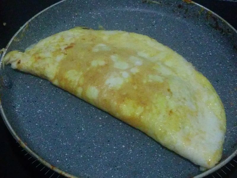 芝士蕃茄庵列 omelette