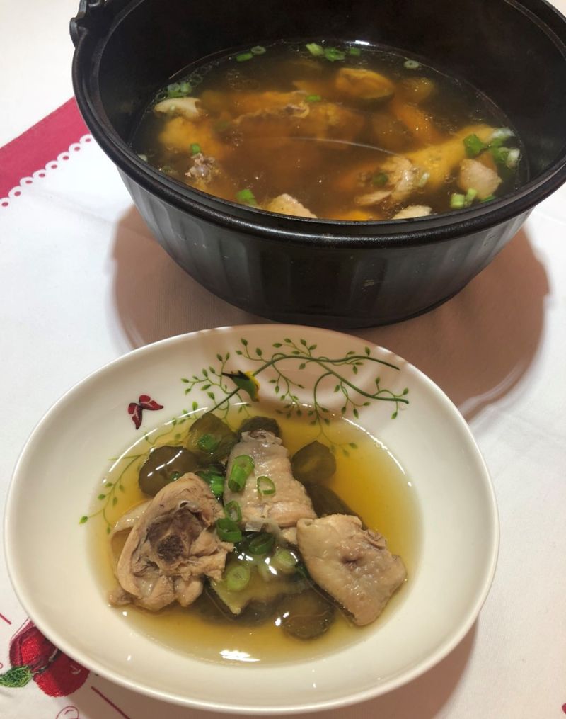 脆瓜雞湯