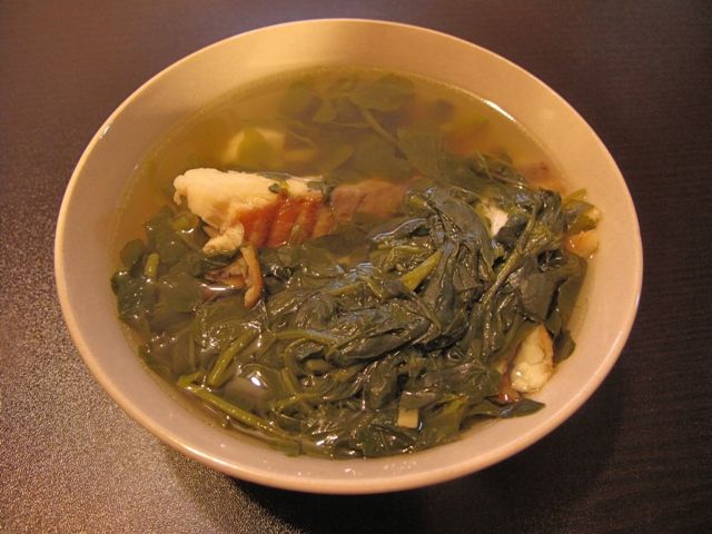 *Re*西洋菜魚片湯