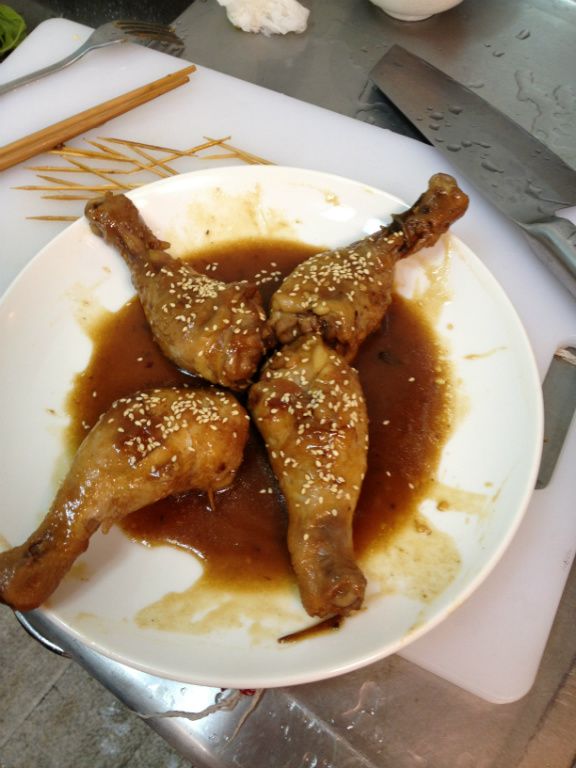 蜜汁棒棒腿