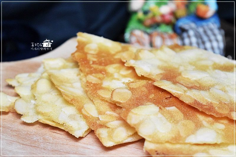 杏仁瓦片,酥薄脆的人氣點心