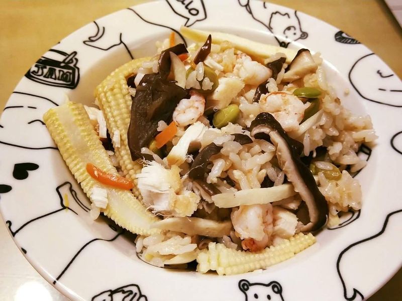 海鮮什蔬雜炊