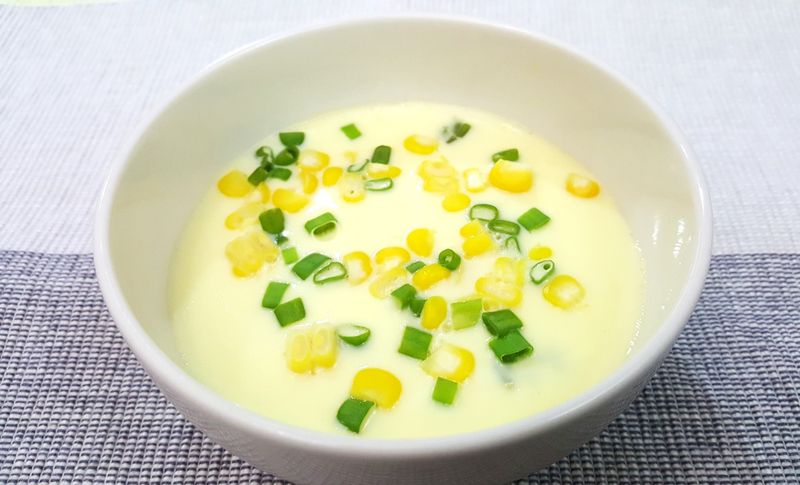 【阿公好料】玉米青蔥蒸蛋