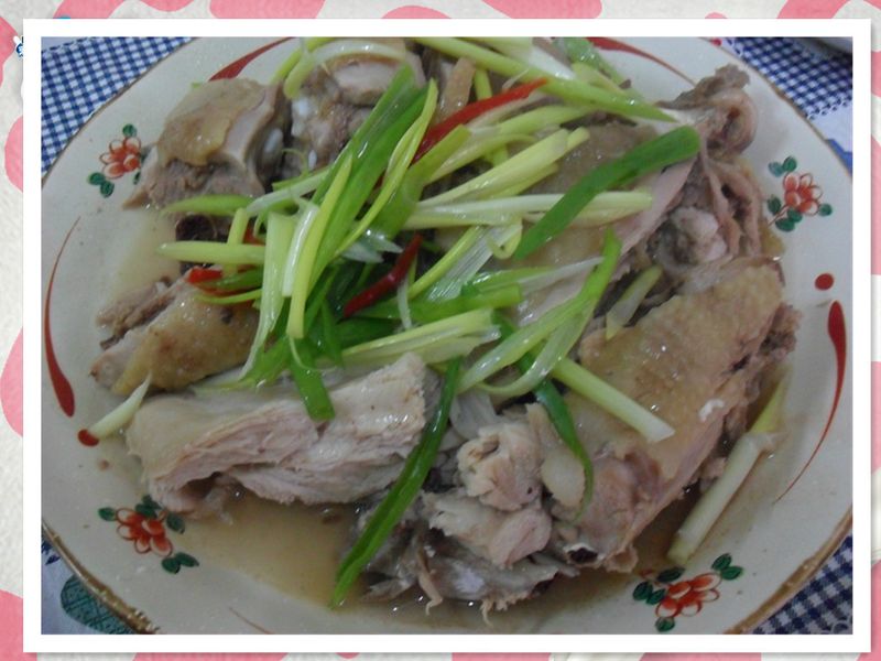 蔥油雞