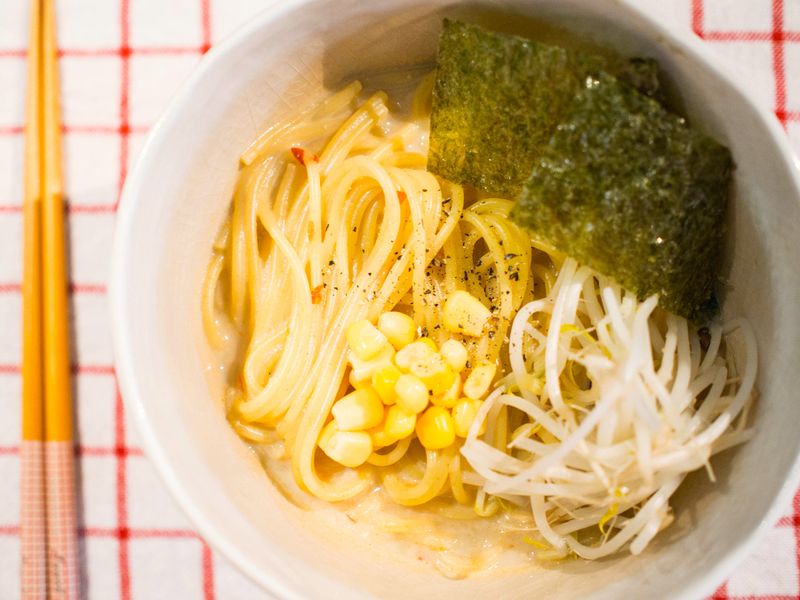 豆漿味增拉麵