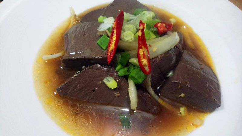 麻辣鴨血