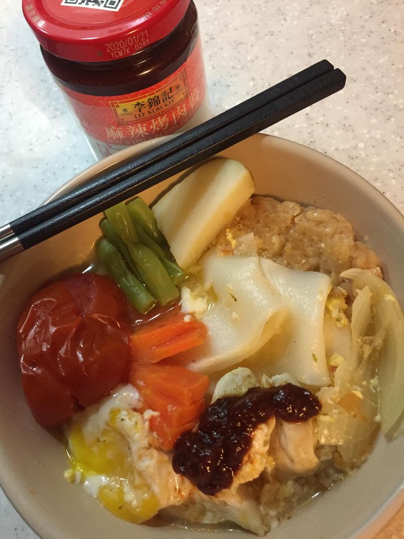 麻麻雞河粉