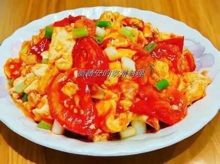 家常菜~蕃茄豆腐繪蛋