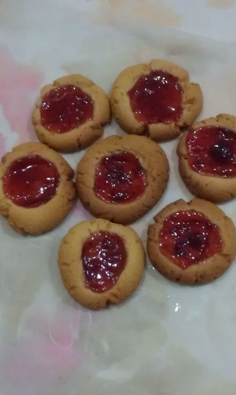 草莓果醬餅乾