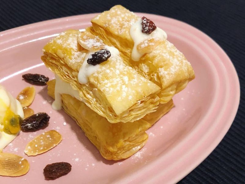 冰淇淋夾心千層派
