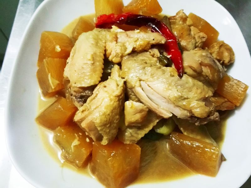 簡易蘿蔔燒雞