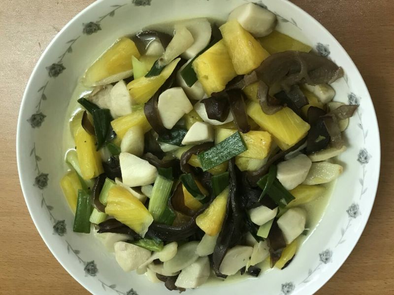 古早味炒鳳梨