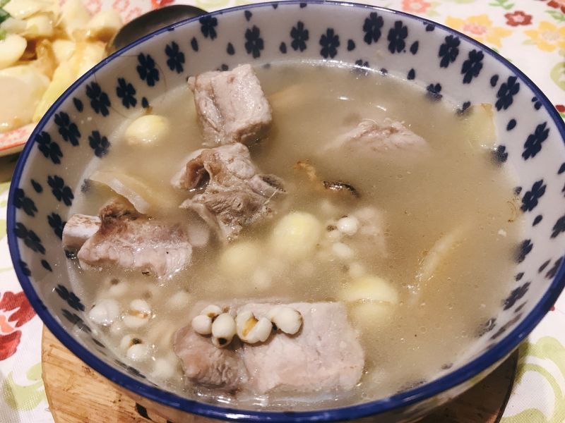 四神排骨湯