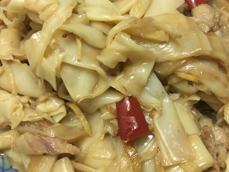 筍片炒肉絲