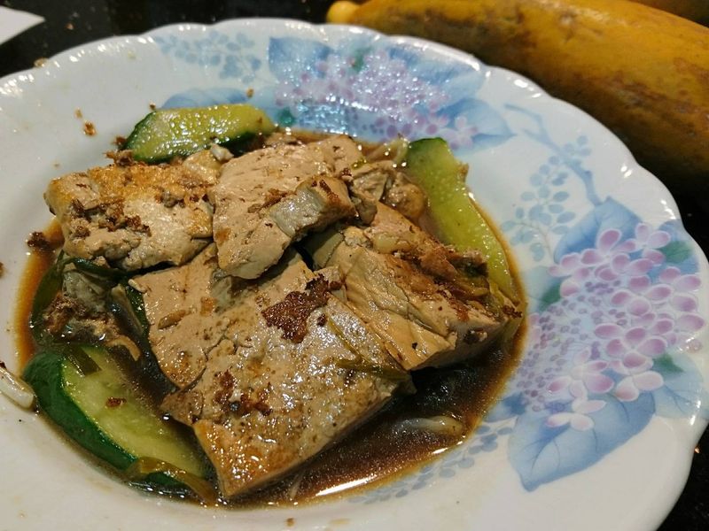 家常蔥燒豆腐