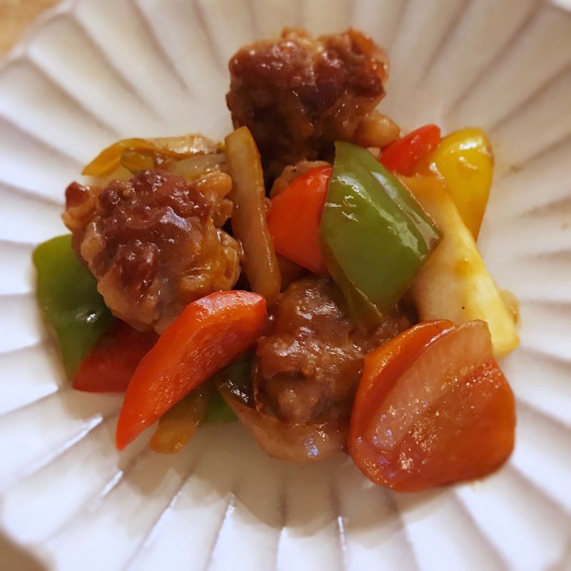 糖醋蔬菜小肉球(露營OK)