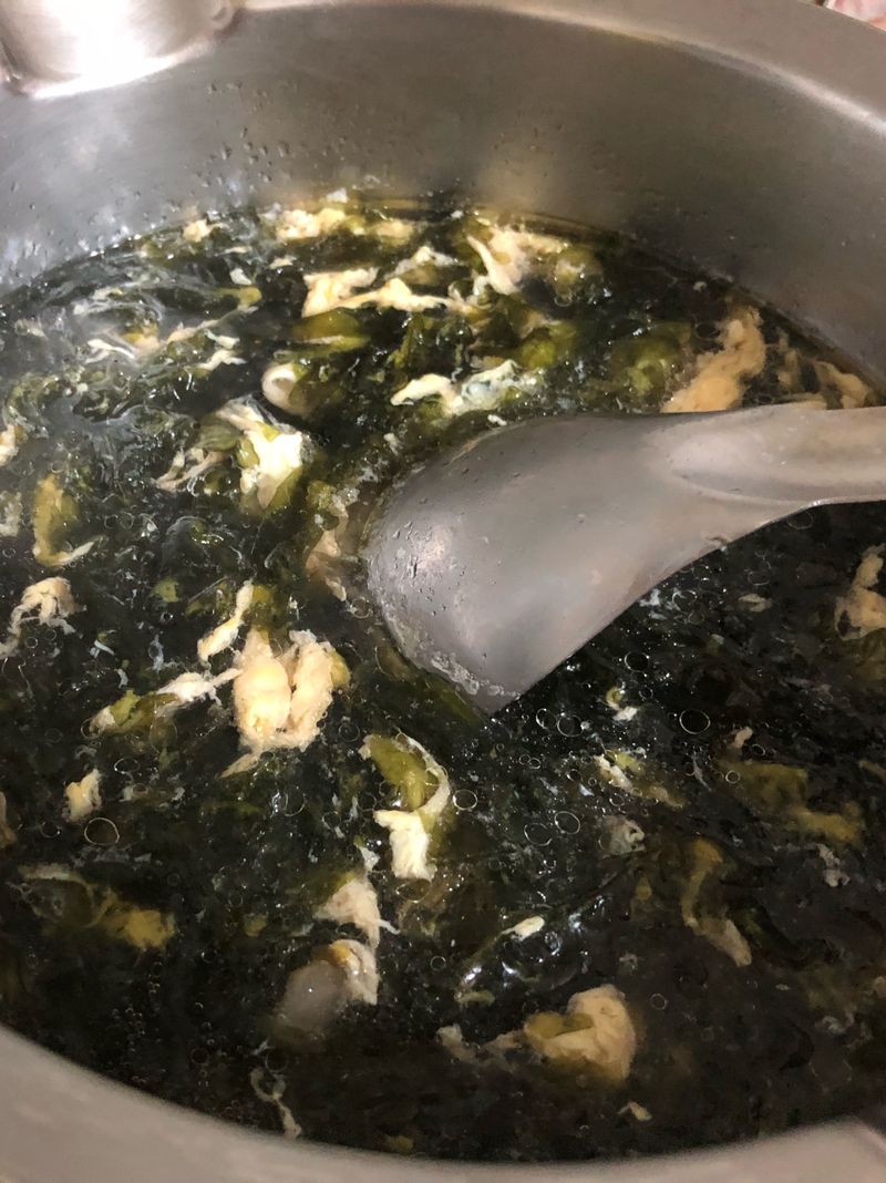 紫菜蛋花湯
