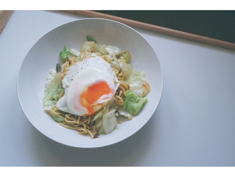 日式鹽味炒麵{鮮甜蔬菜成就好味道}