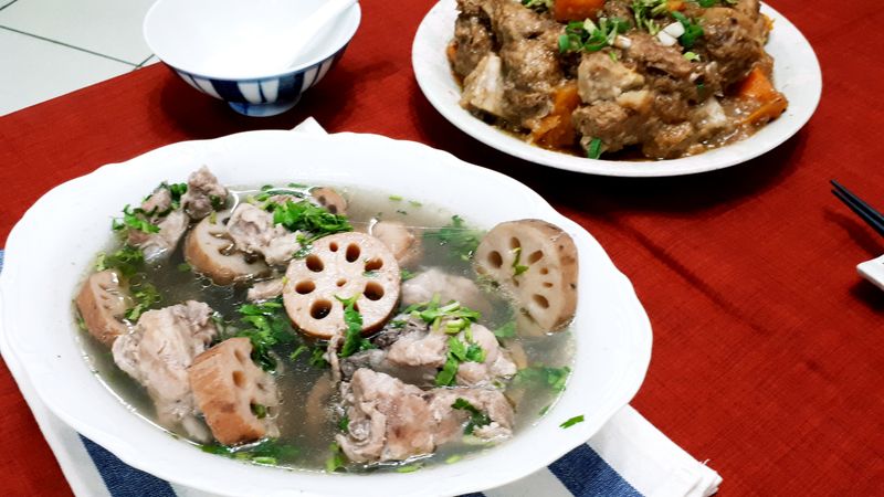 蓮藕排骨湯
