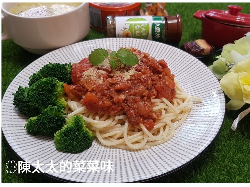義式蕃茄肉醬麵(肉醬速成法)