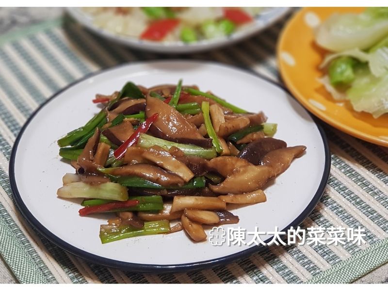 照燒蔥爆鮮菇