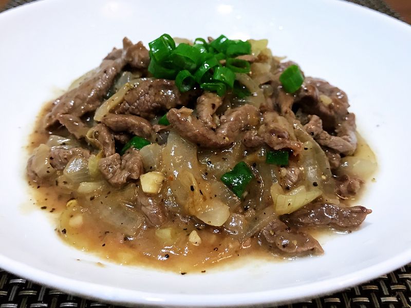 黑胡椒牛柳