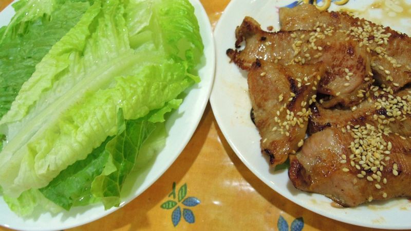 香煎松阪豬肉