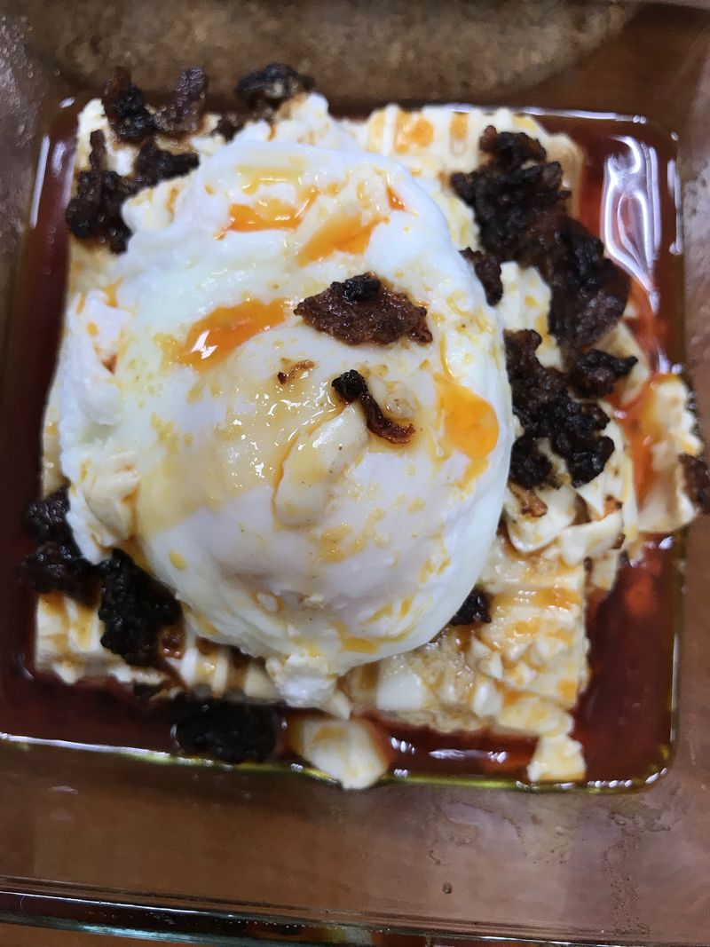 香香溫泉蛋豆腐