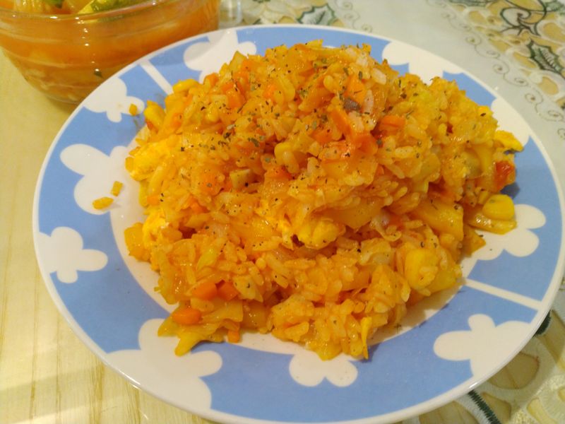木鼈果炒飯(素食)