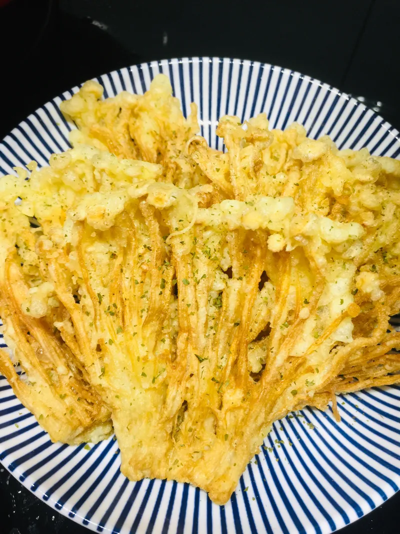 (瓦城大心)酥炸金針菇（素食可）