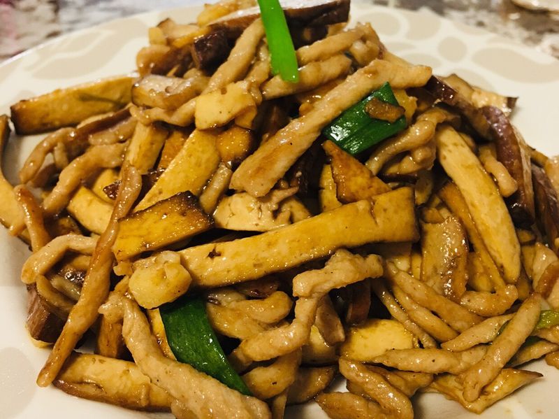 肉絲炒豆乾