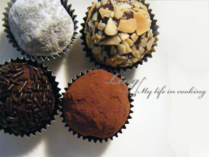 甜點♪ 松露巧克力 Chocolate Truffle