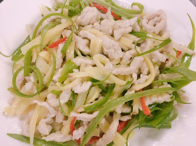 青椒炒肉絲