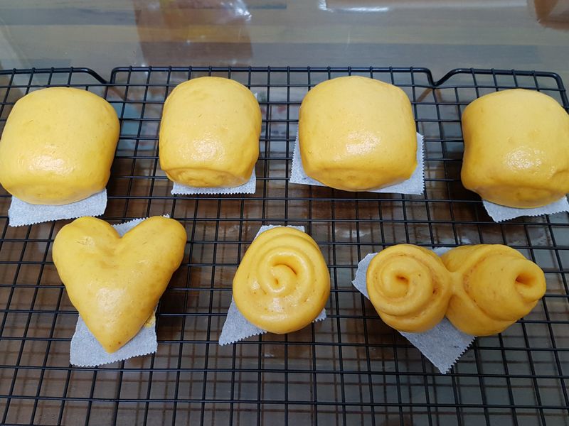 （寶寶食譜）南瓜饅頭