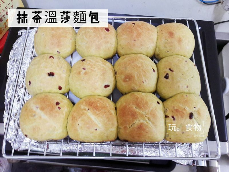 溫莎麵包(抹茶蔓越莓)