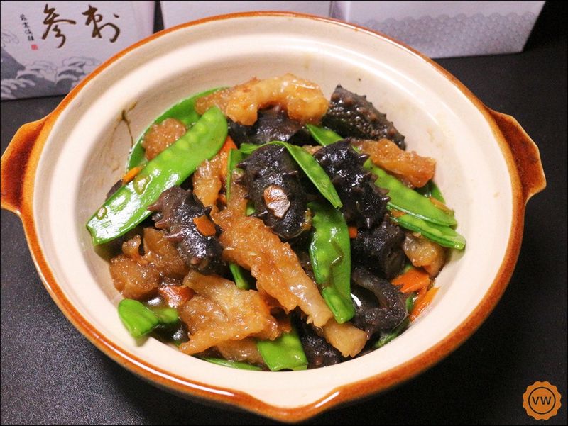 蹄筋燴刺參(附干刺參發泡作法)