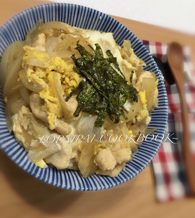 超好做!好下飯~滑蛋雞肉親子丼