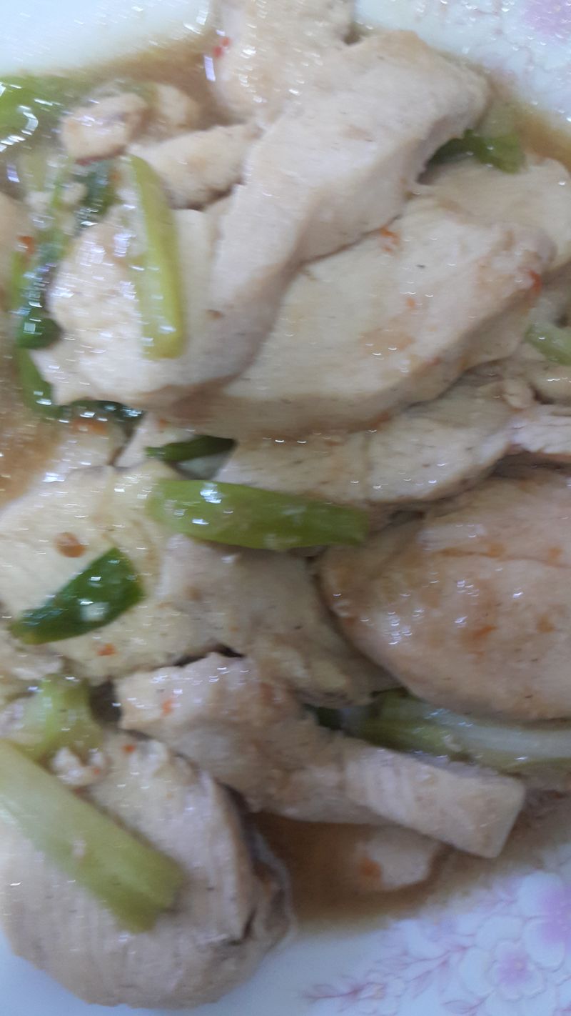炒雞胸肉