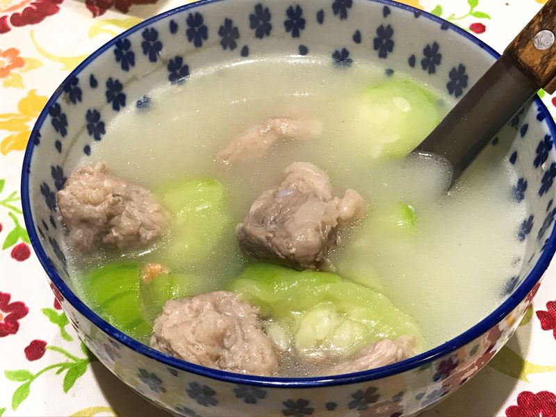 絲瓜排骨湯